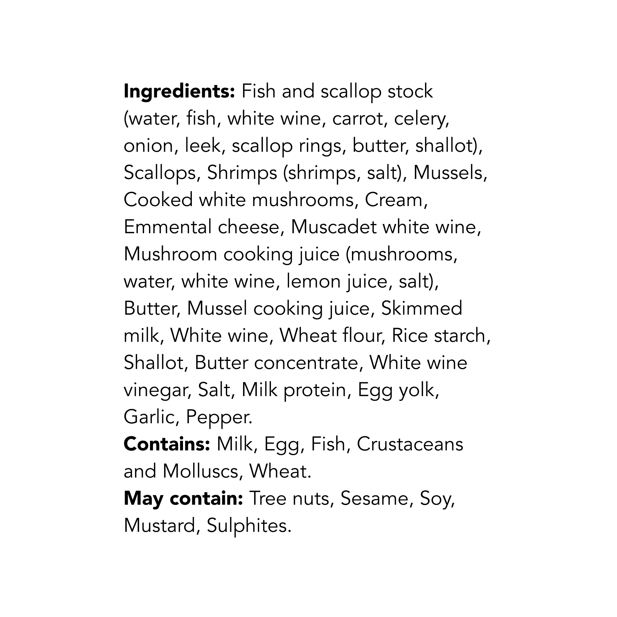 WFC 2016 NB ValueAdd CoquillesStJacques Seafood Ingredients