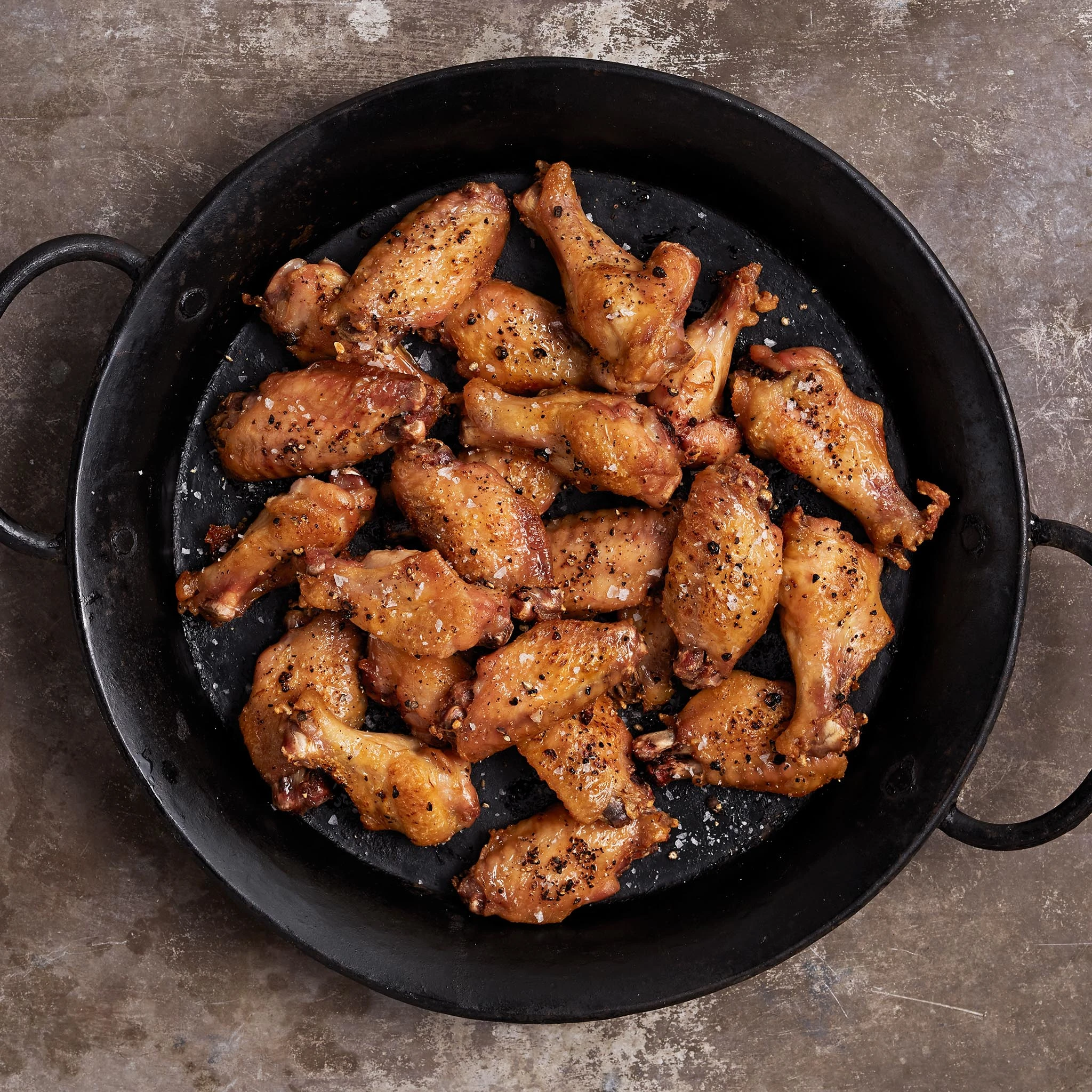 4135 COOKED Chicken Disjointed Wings ABF 2.5 lbs IQF