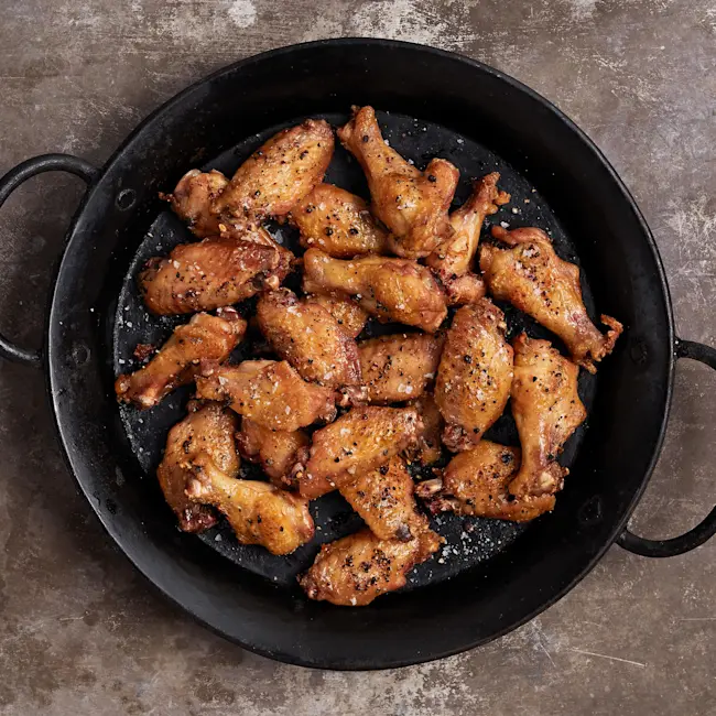 4135 COOKED Chicken Disjointed Wings ABF 2.5 lbs IQF