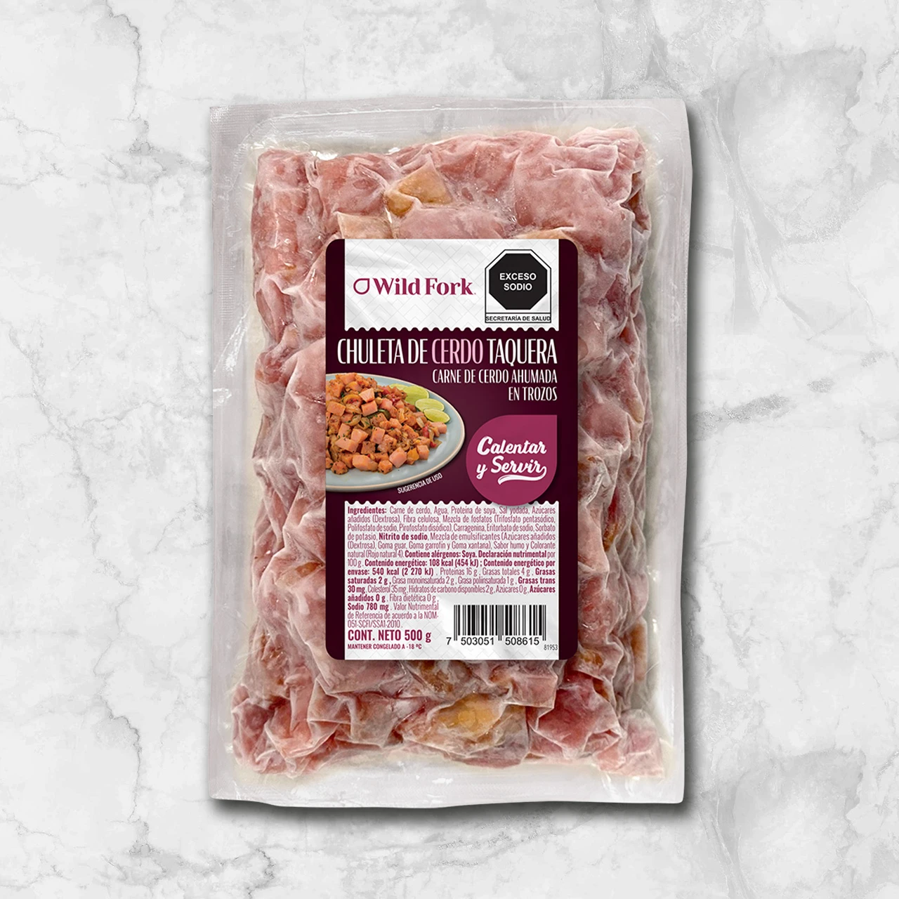 81953 WFMex Packaged CHULETA DE CERDO TAQUERA Cerdo