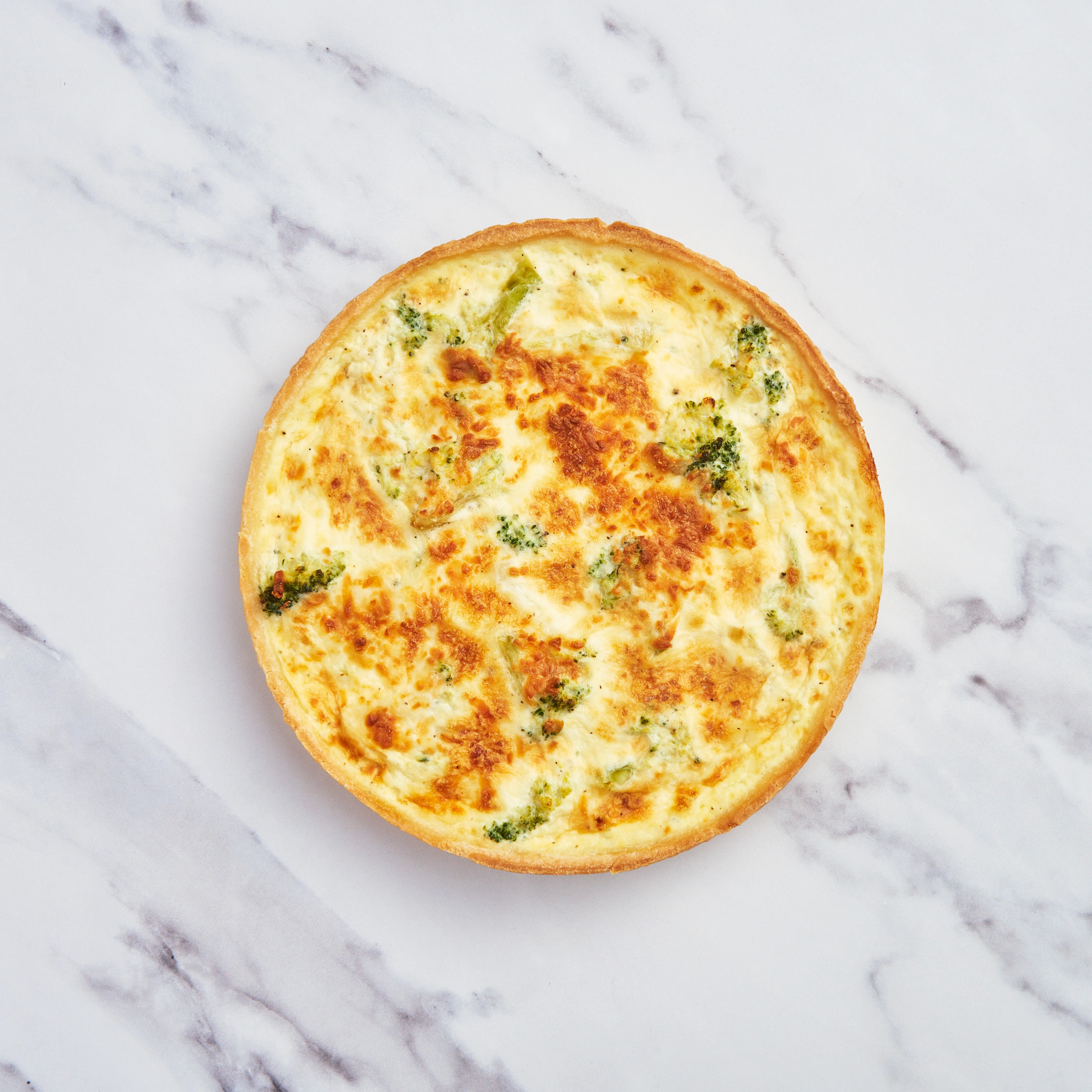 WFC 2561 ValueAdded Quiche Broccoli Cheddar 8in RAW