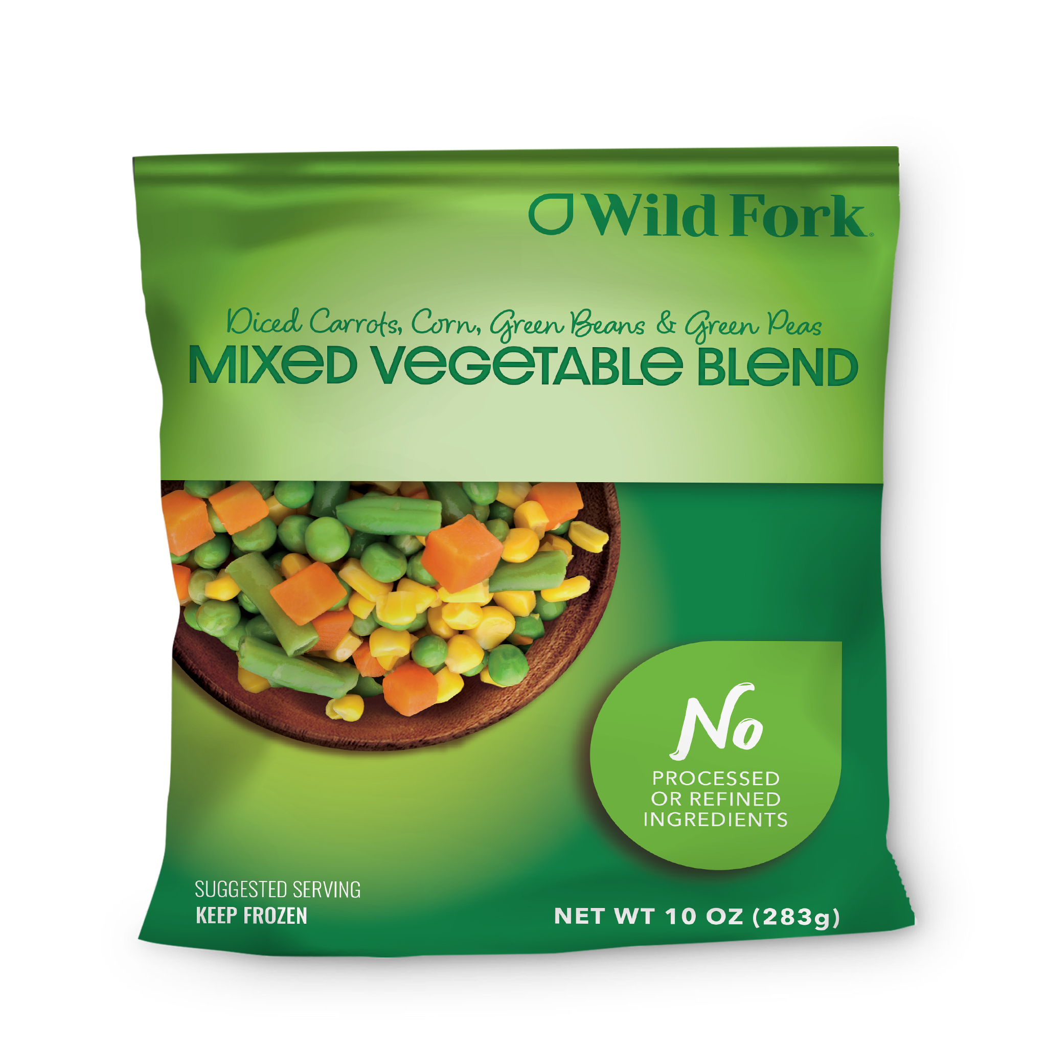 Mixed Vegetables Blend 10oz IQF | Wild Fork Foods