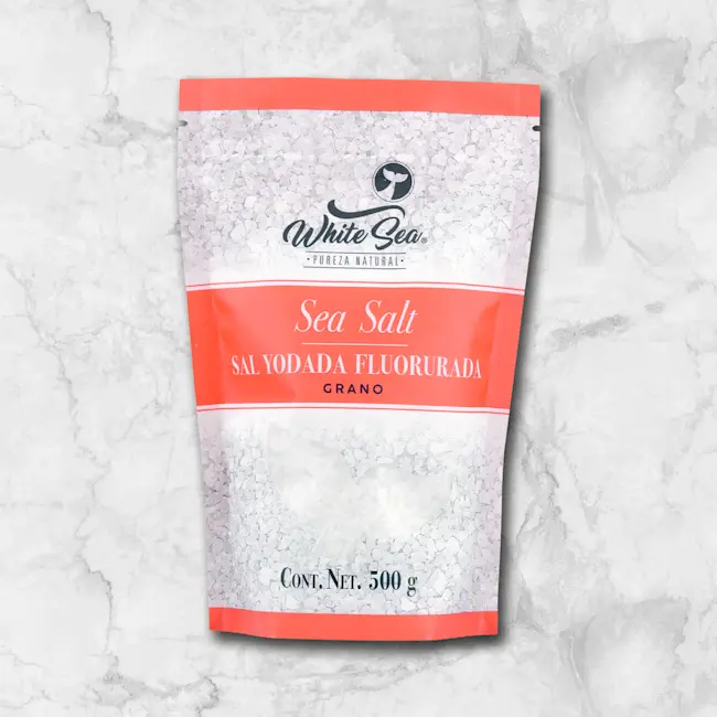 82338 WFMex Packaged SAL DE MAR YODADA Y FLUORURADA 500G Secos (1)
