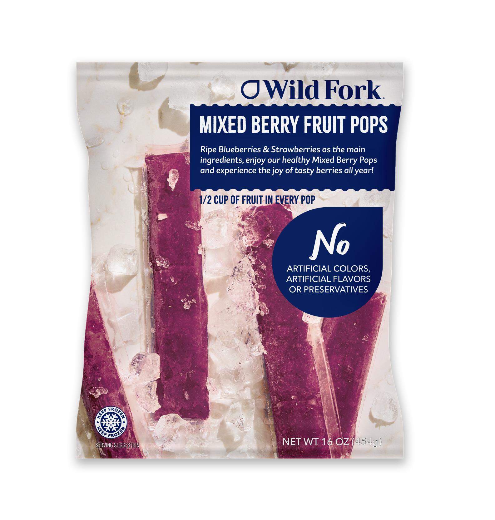 Mixed Berry Fruit Pop 16oz FW | Wild Fork Foods