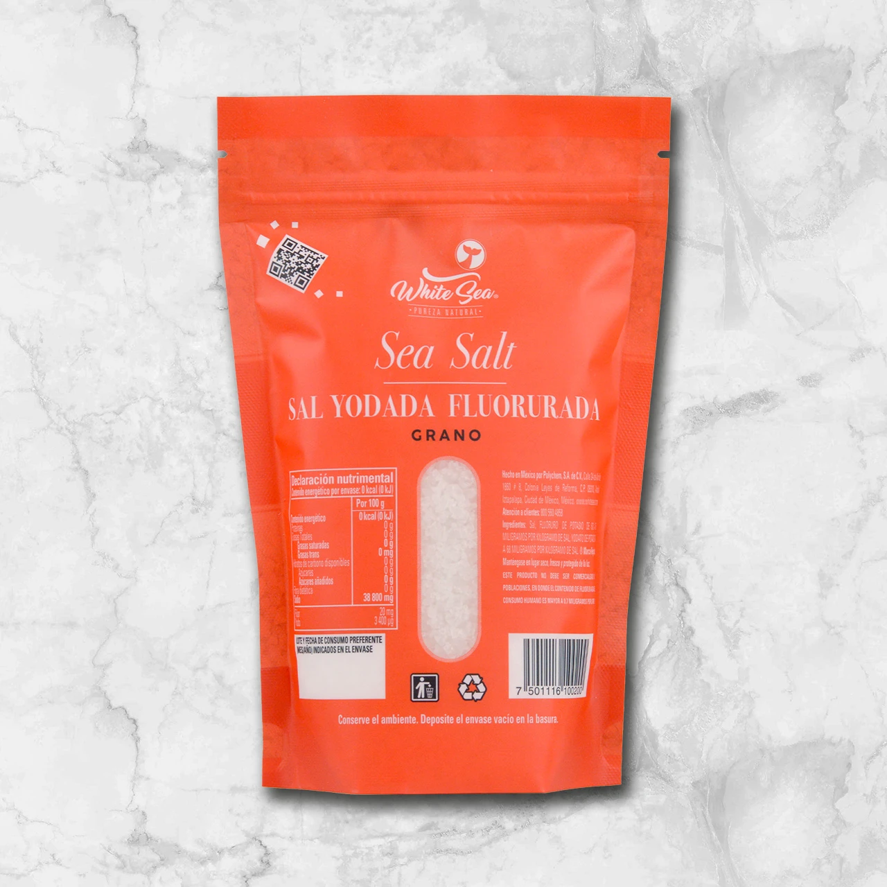 82338 WFMex PackagedBack SAL DE MAR YODADA Y FLUORURADA 500G Secos (1)