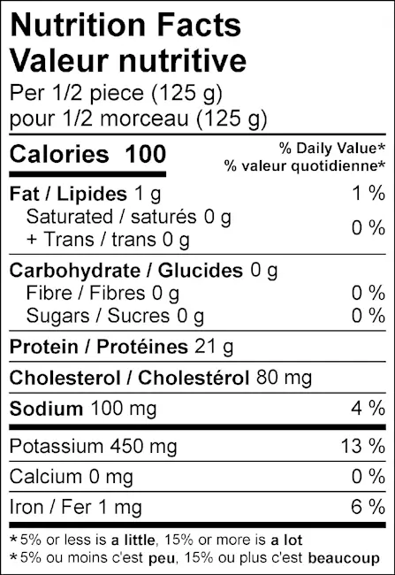 5044 - Skinless Mahi-Mahi Portions - NFT