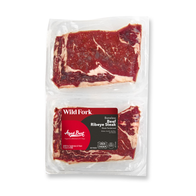 1148 WF PACKAGED USDA Choice Beef Ribeye Steak Beef