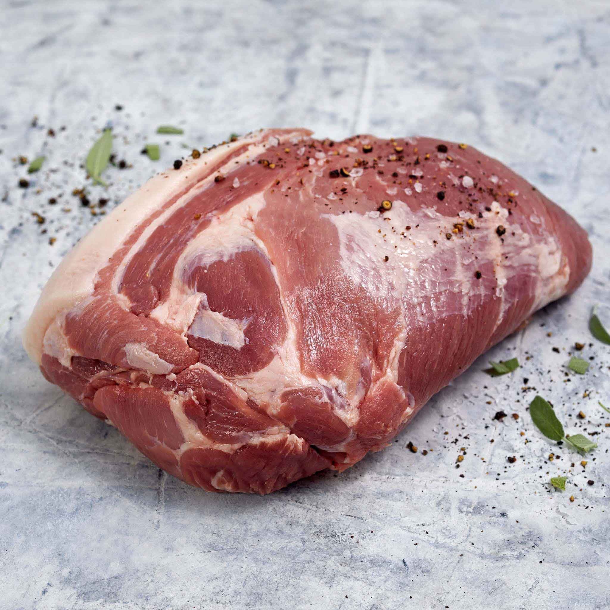 3505 WF Raw Boneless Pork Shoulder Butt Roast Pork