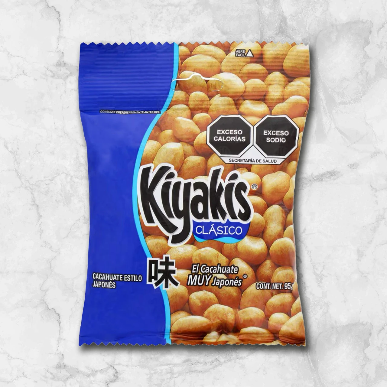 82372 WFMex Packaged CACAHUATE JAPONÉS KIYAKIS 95G Abarrotes