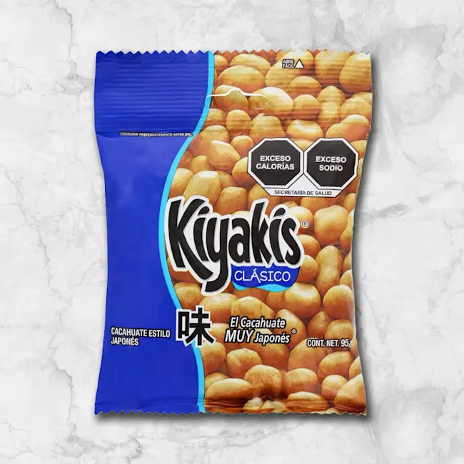 82372 WFMex Packaged CACAHUATE JAPONÉS KIYAKIS 95G Abarrotes