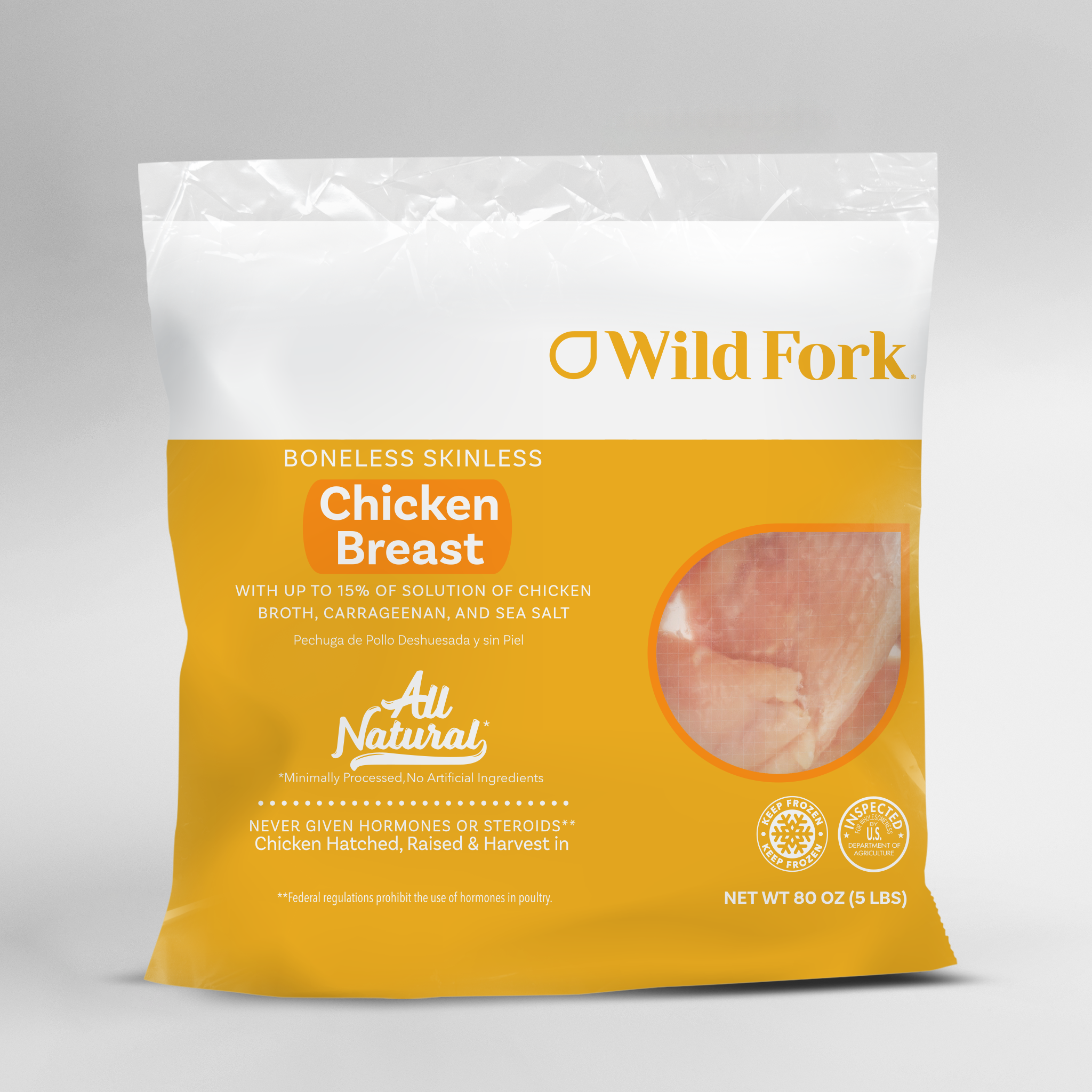 ARTWORK Chicken BLSL Breast All Nat. 5 lbs IQF