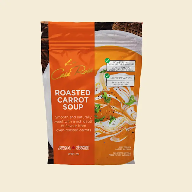 Soup, Roasted Carrot 650mL - LCR