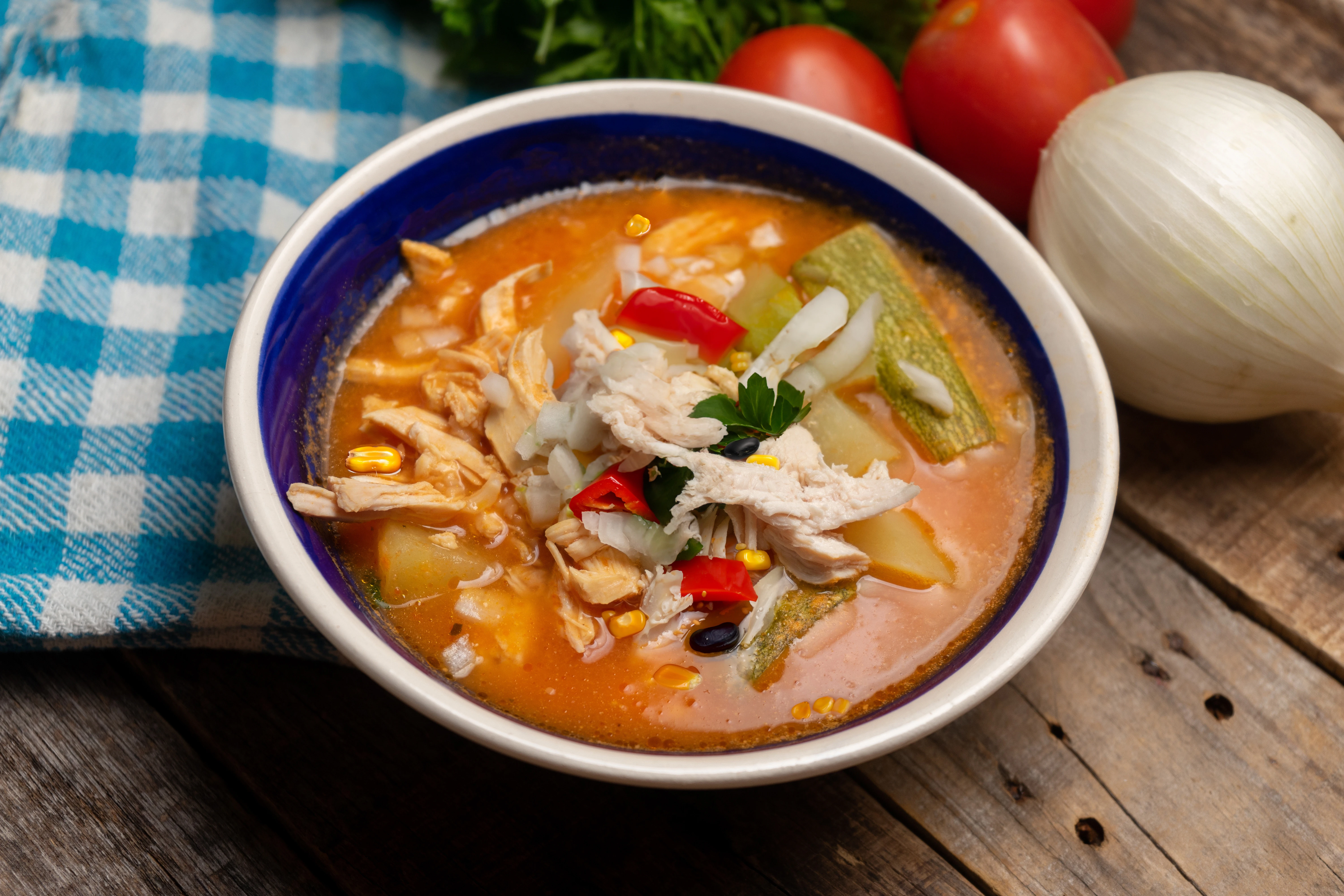 Soup, Tomatillo Chicken 650mL - LCR
