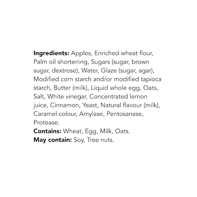 WFC 3811 NB ValueAdd AppleBlossom Ingredients