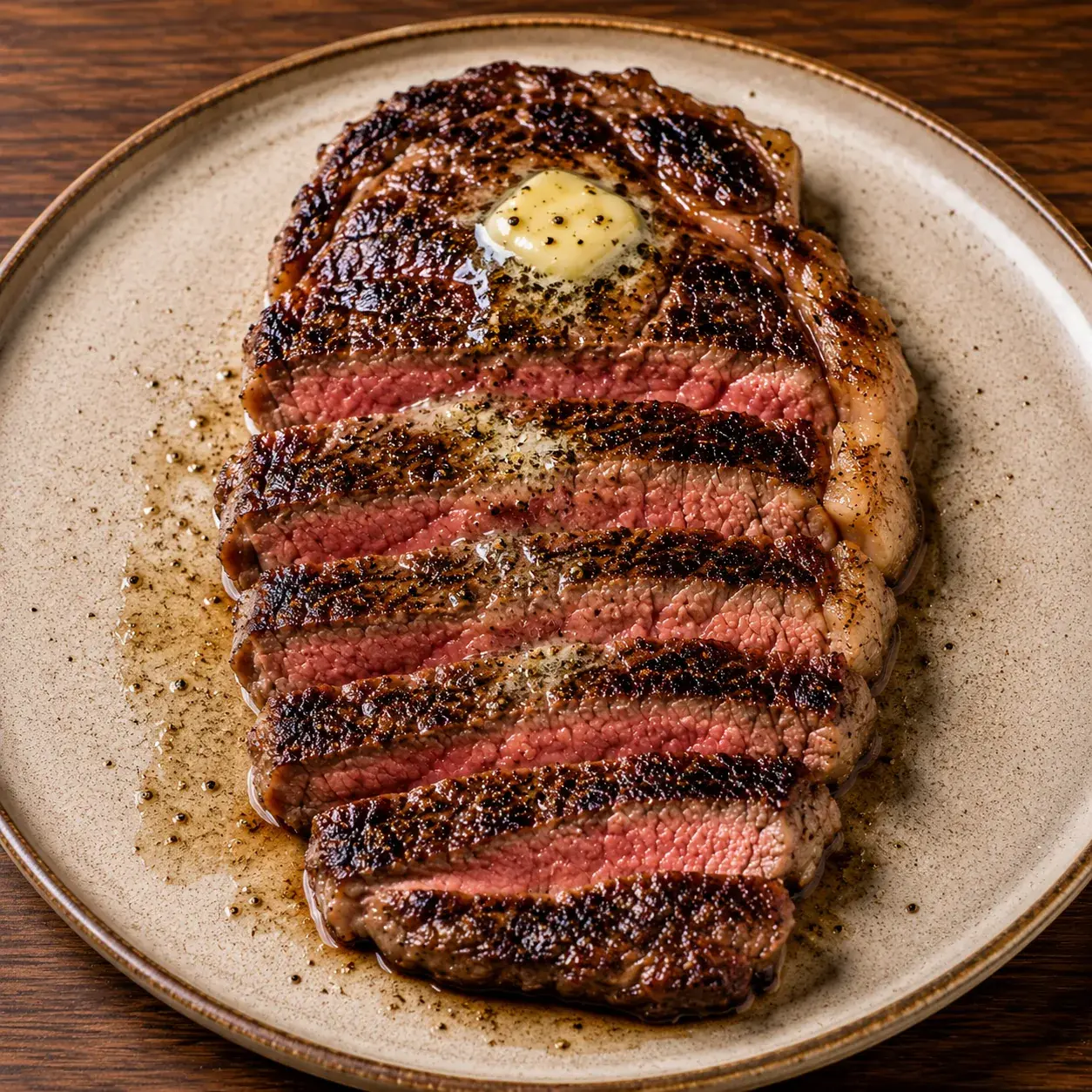 How to Cook a USDA Choice Beef Ribeye Steak from Frozen