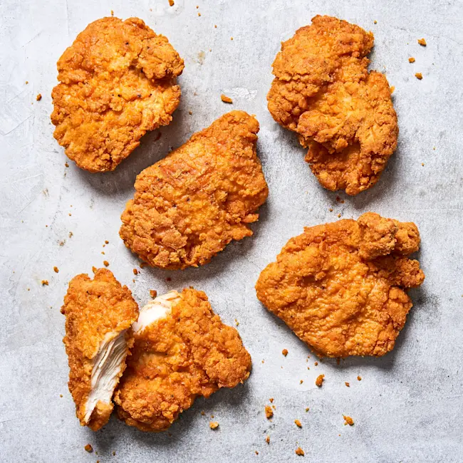 4487 WF Raw Chicken Breast Spicy Fillets Just Bare Poultry