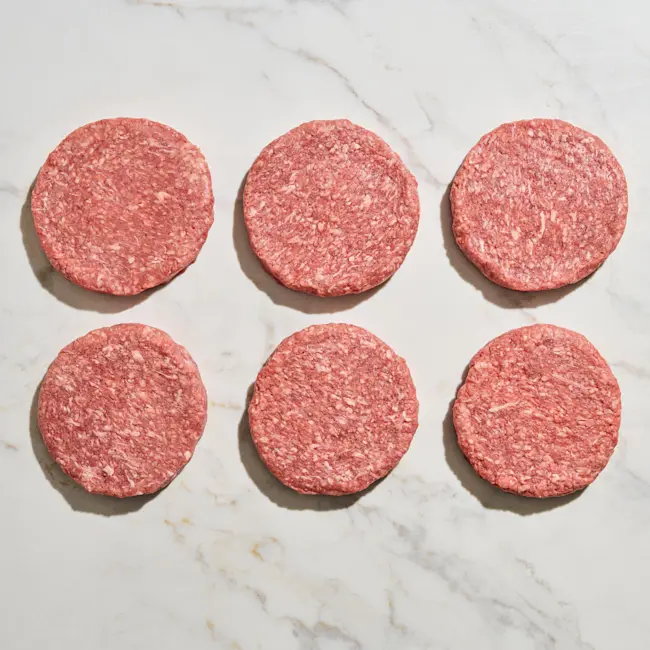 2678 RAW - Organic Beef Burgers
