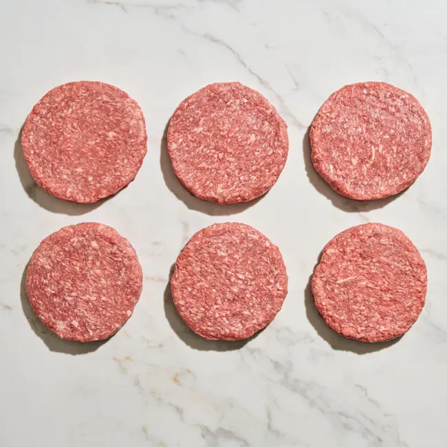 2678 RAW - Organic Beef Burgers