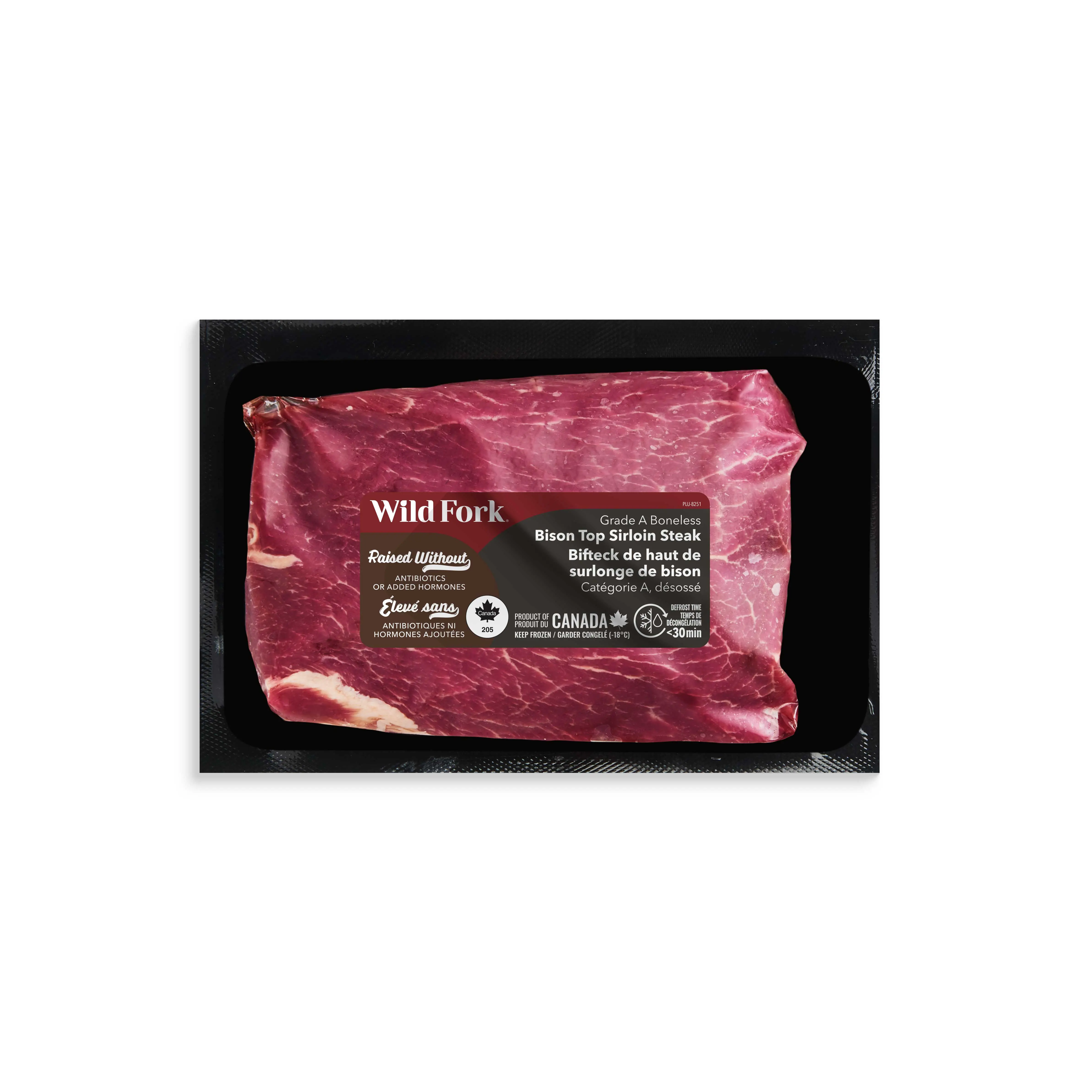 WFC 8254 Bison Steak TopSirloin Product 1x1