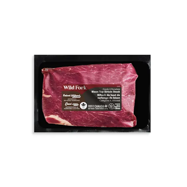 WFC 8254 Bison Steak TopSirloin Product 1x1