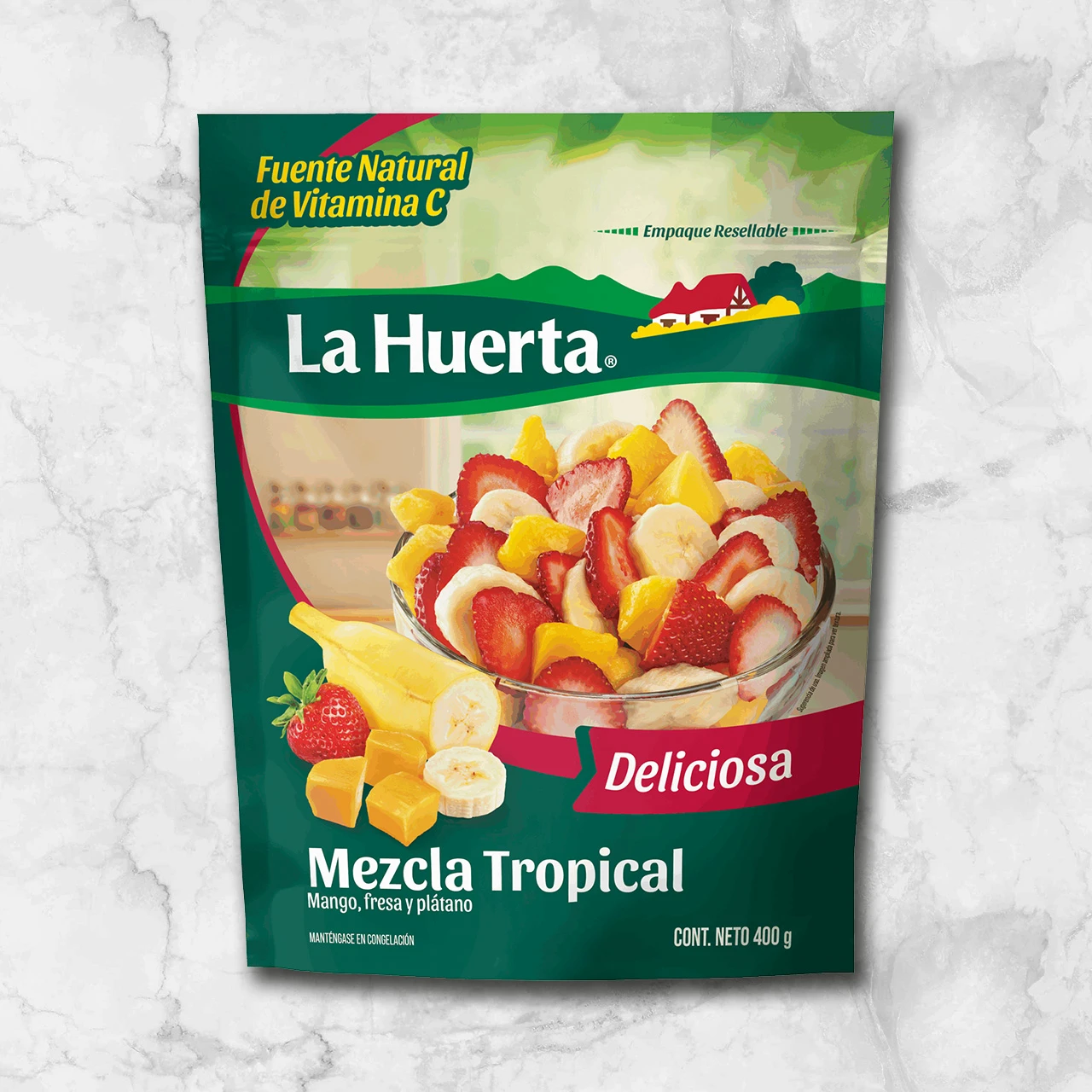 82351 WFMex Packaged MEZCLA TROPICAL LA HUERTA 400G Frutas (1)