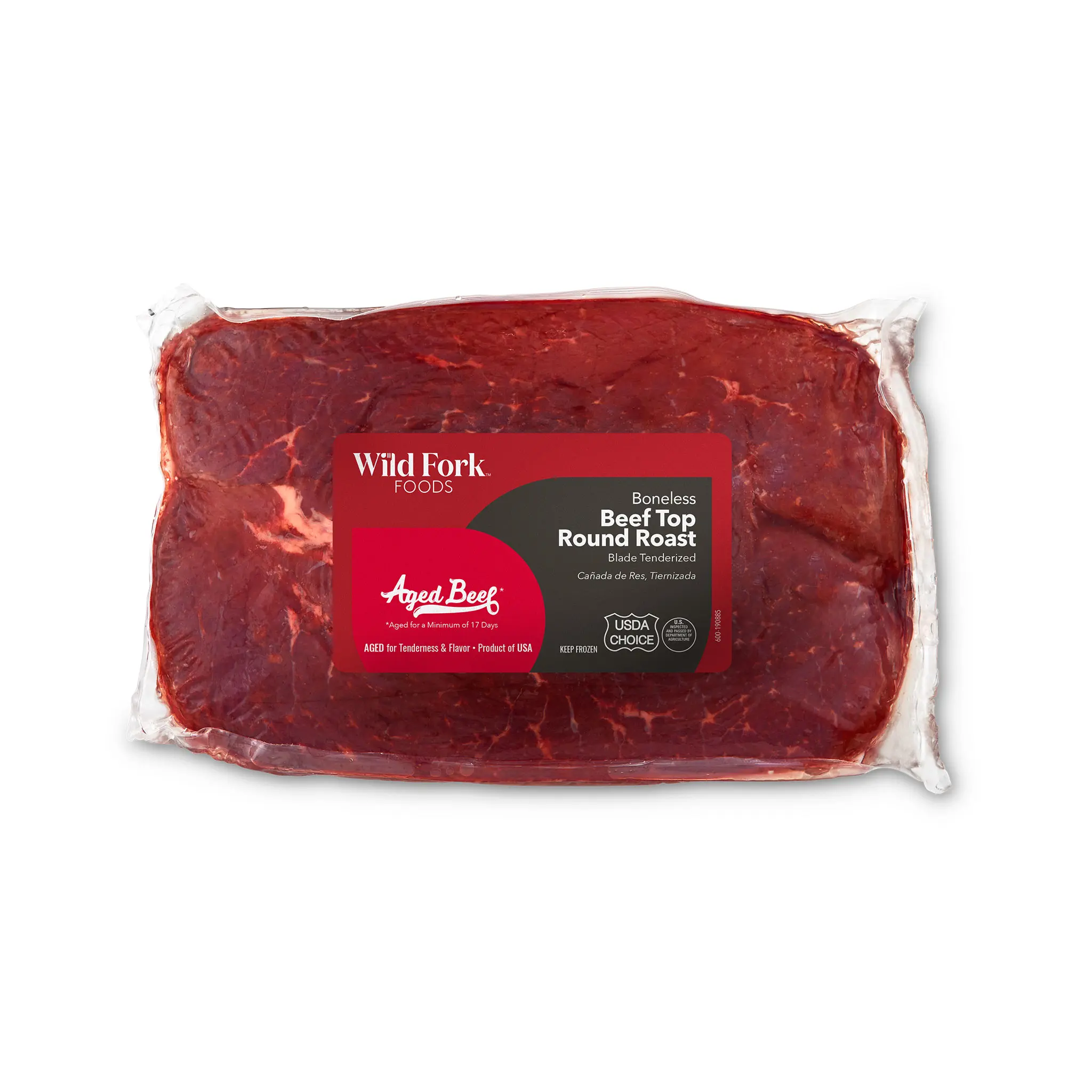 1145 WF PACKAGED BEEF TOP ROUND ROAST BEEF