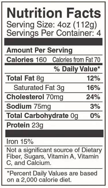 2655 NFT Ground Beef 93% Lean - 1 LB