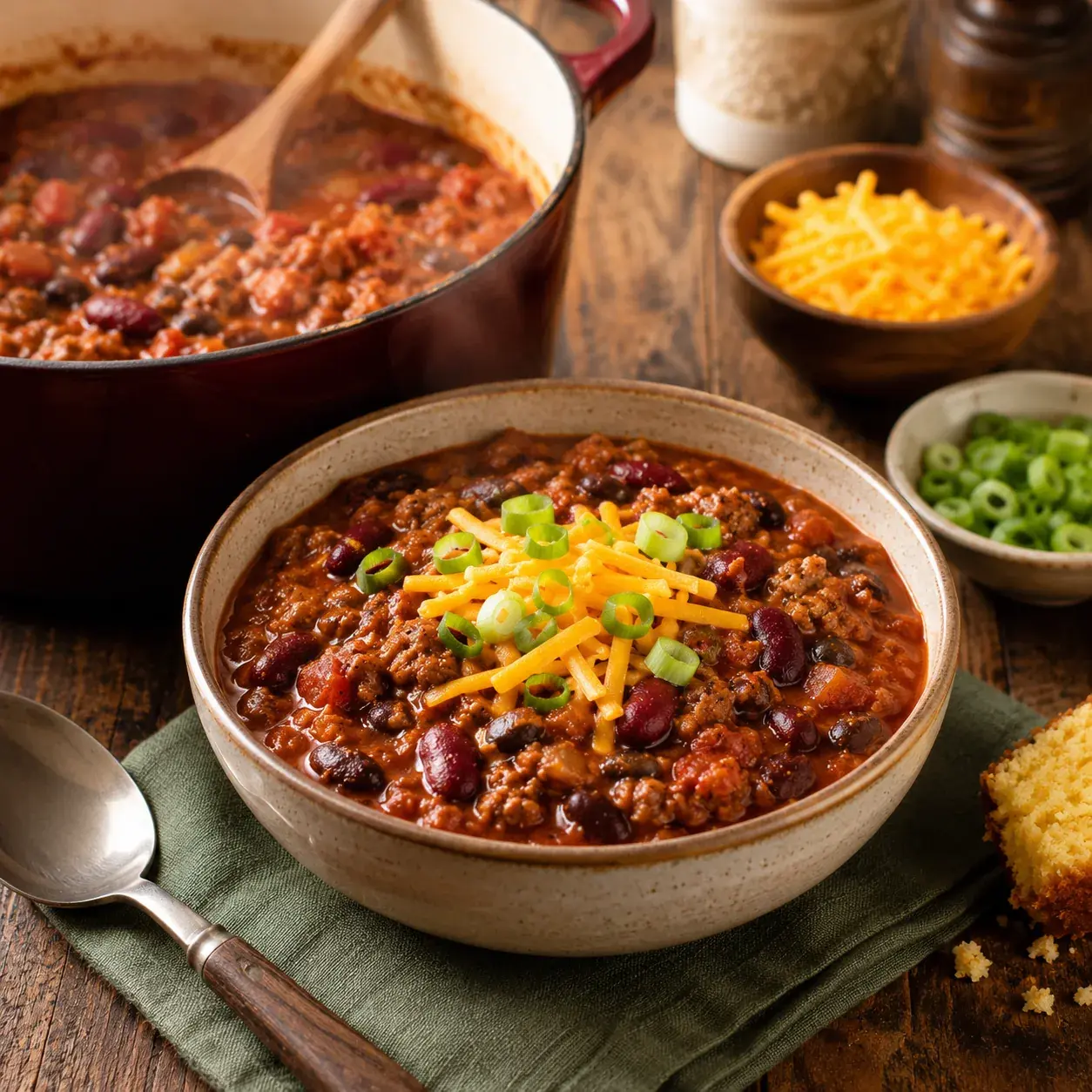 Weeknight Turkey Chili