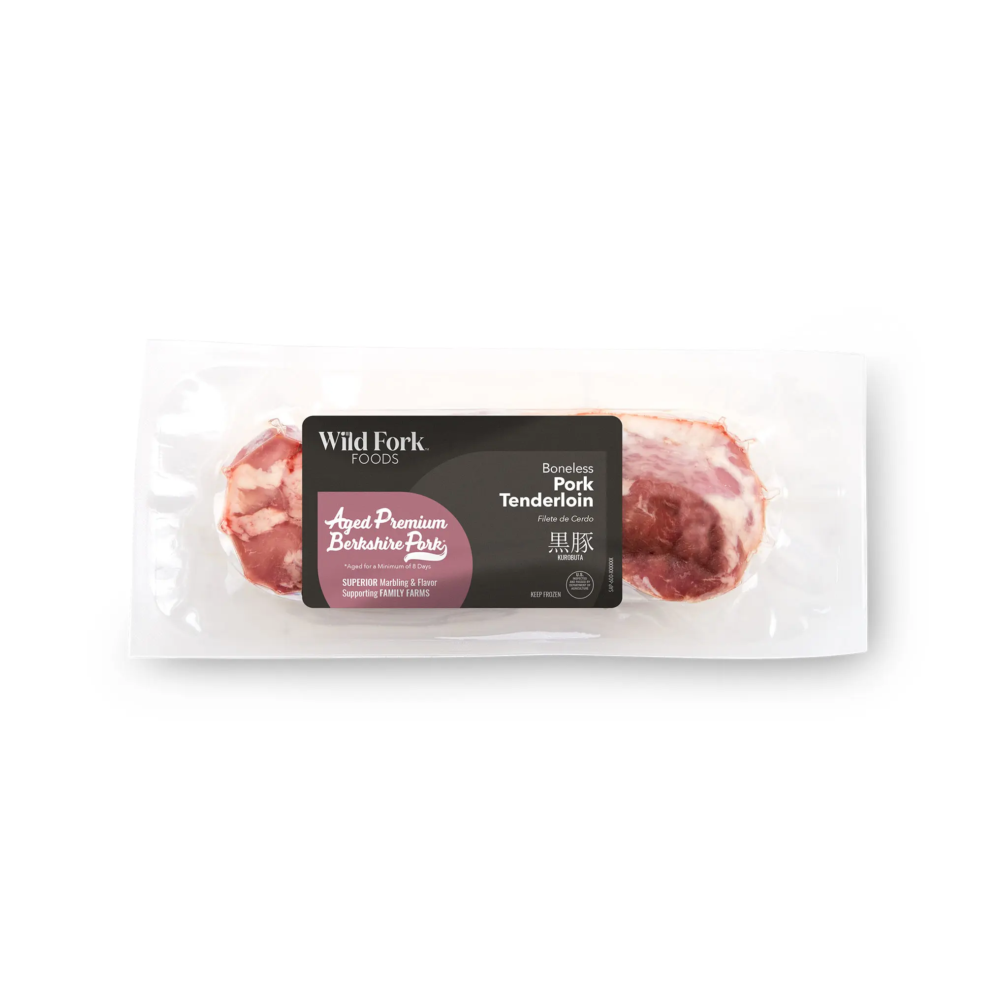 3558 packaged Iberico Pork Tenderloin