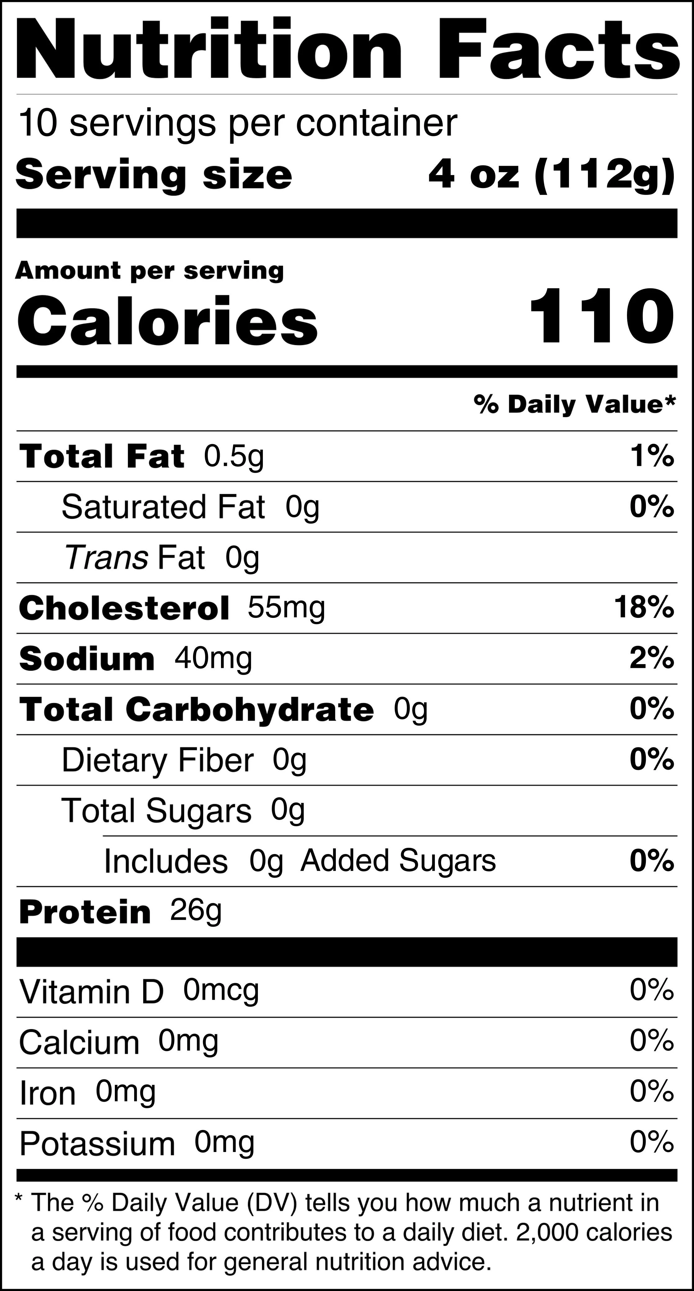 4133 NFT Chicken Tenderloin ABF 2.5 lbs IQF