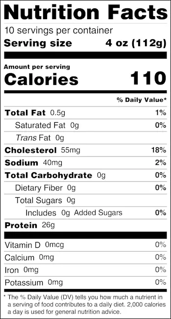 4133 NFT Chicken Tenderloin ABF 2.5 lbs IQF