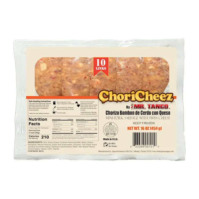 Bombon Sausages with Cheese - ChoriCheez
