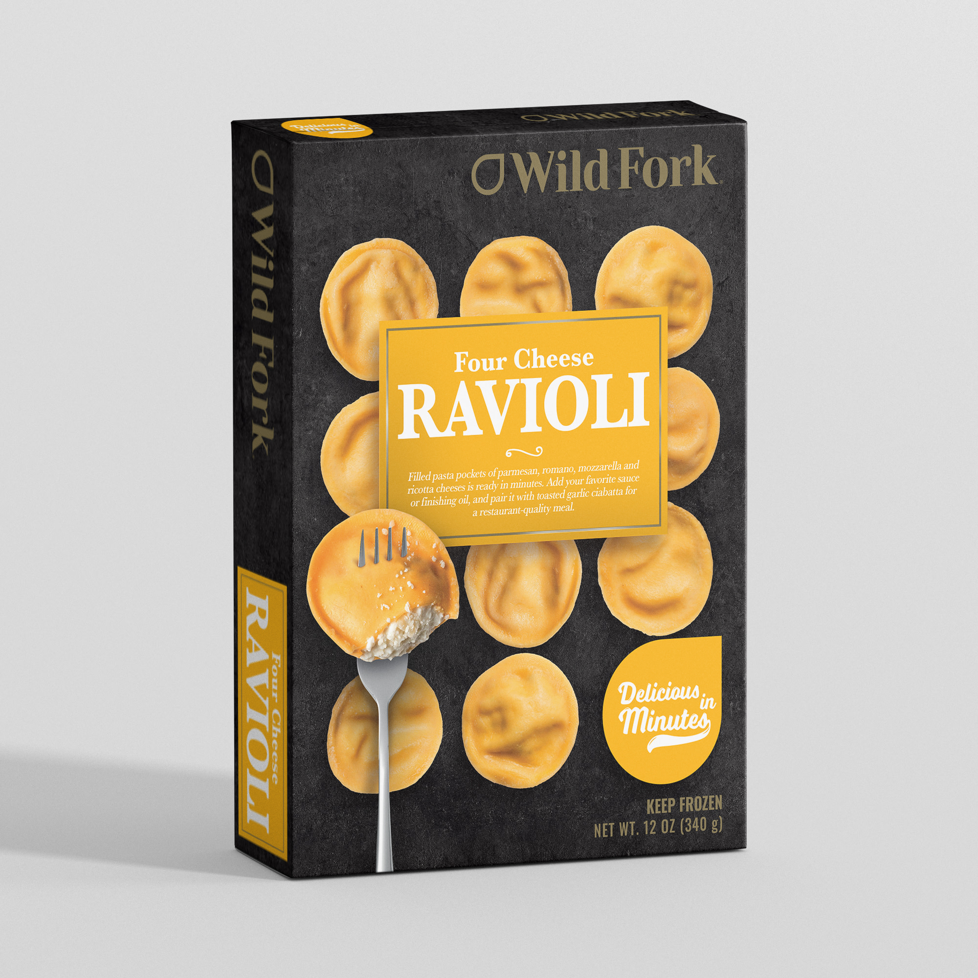 8102 PACKAGE Four Cheese Ravioli