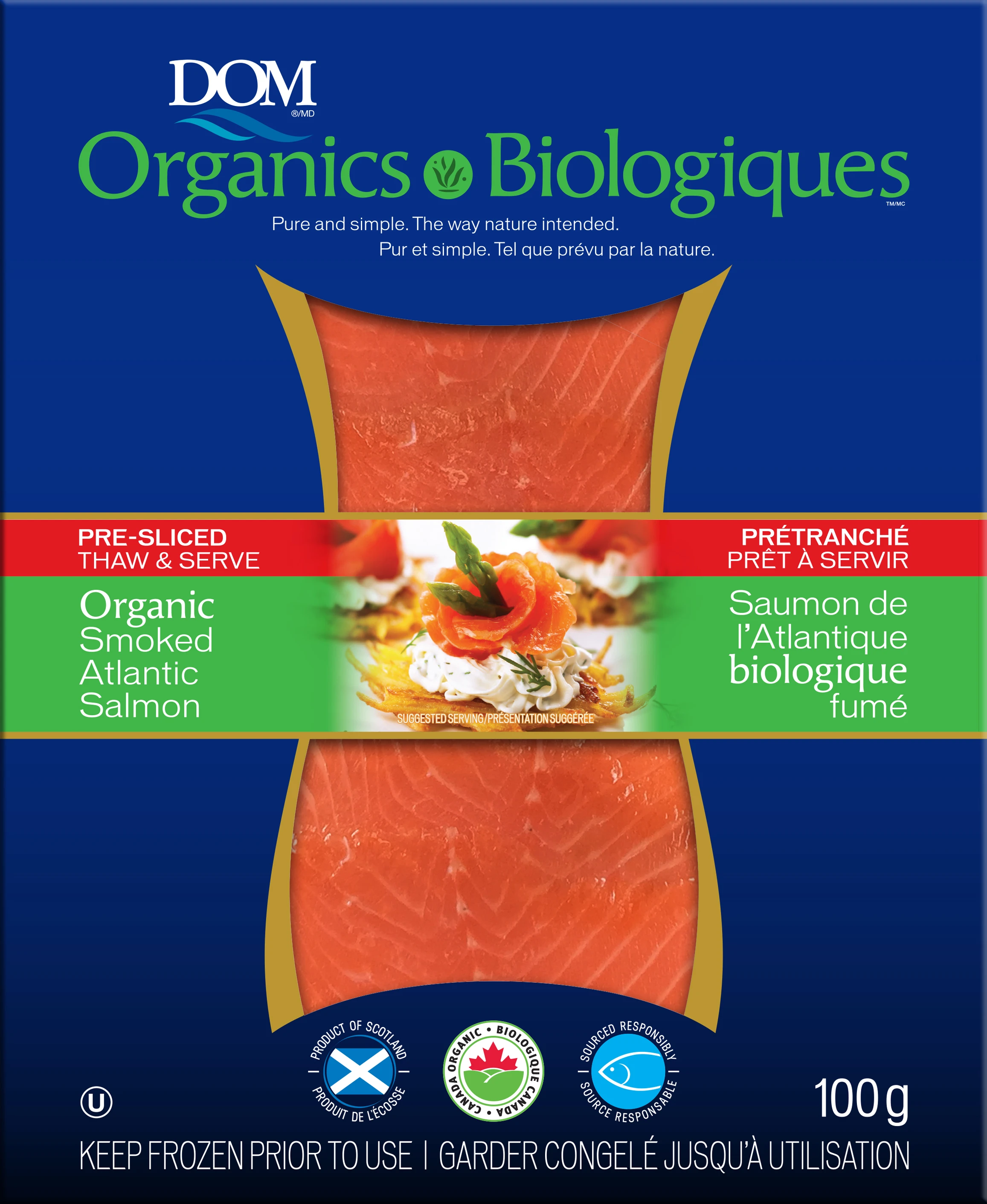 WFC 5093 NB Seafood SmokedSalmon Organic Product