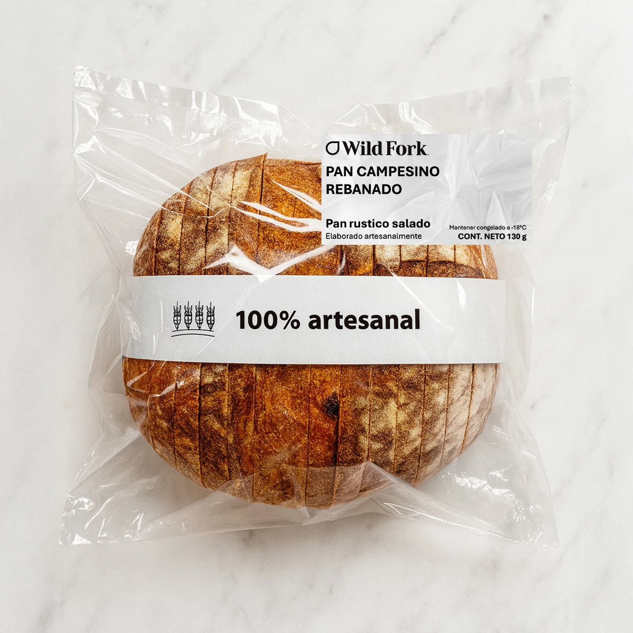 82281 WFMEx Packaged PAN CAMPESINO WF 600g Secos