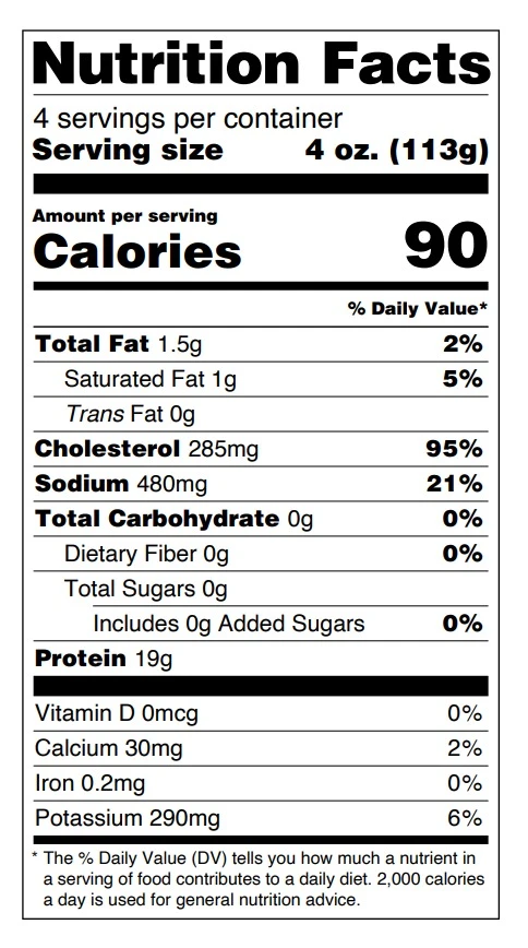 6407 NFT Wild Caught Calamari Rings and Tentacles