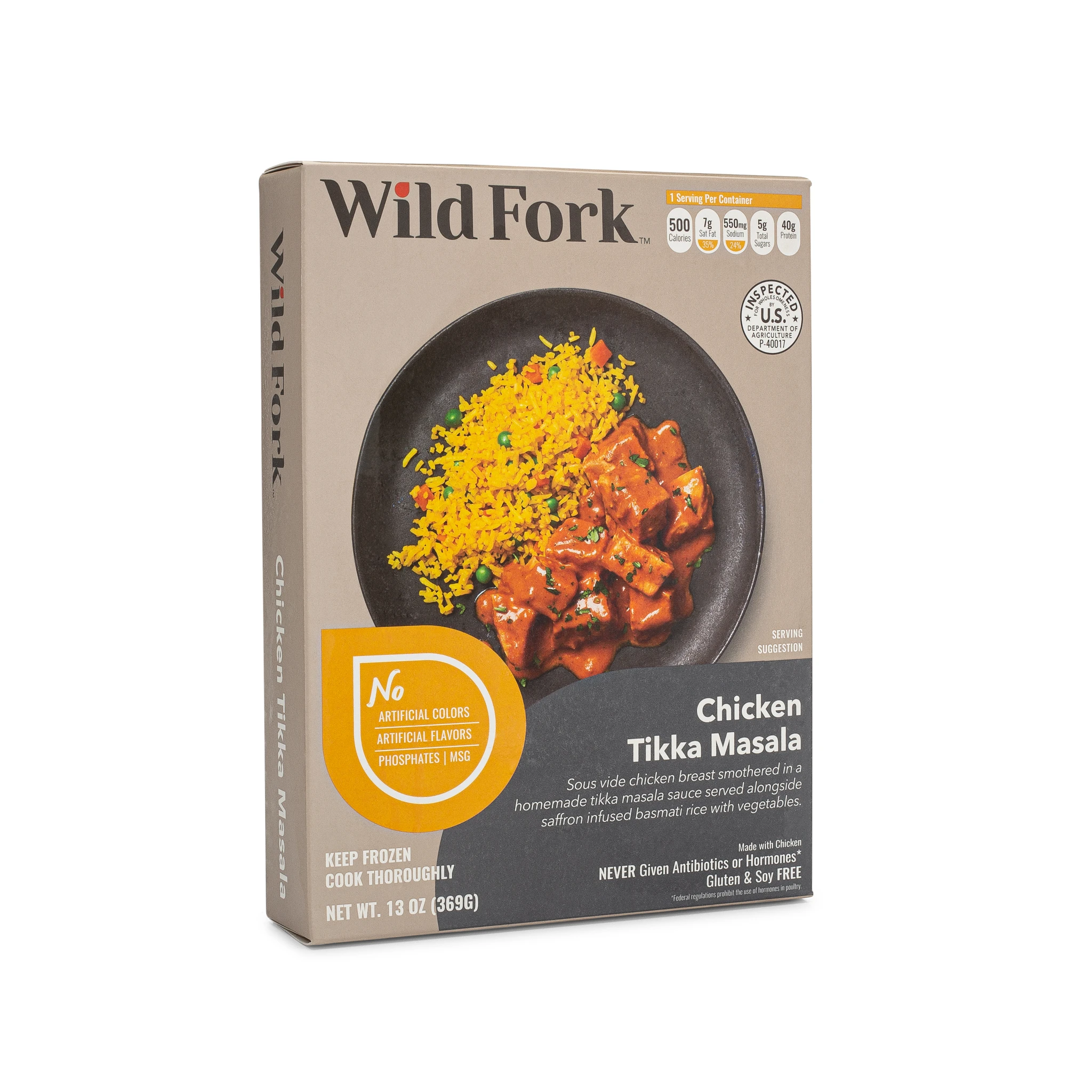 8081 WF PACKAGED CHICKEN TIKKA MASALA READYMEAL