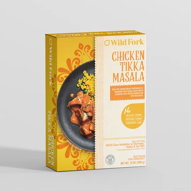 8081 WF PACKAGED CHICKEN TIKKA MASALA READYMEAL