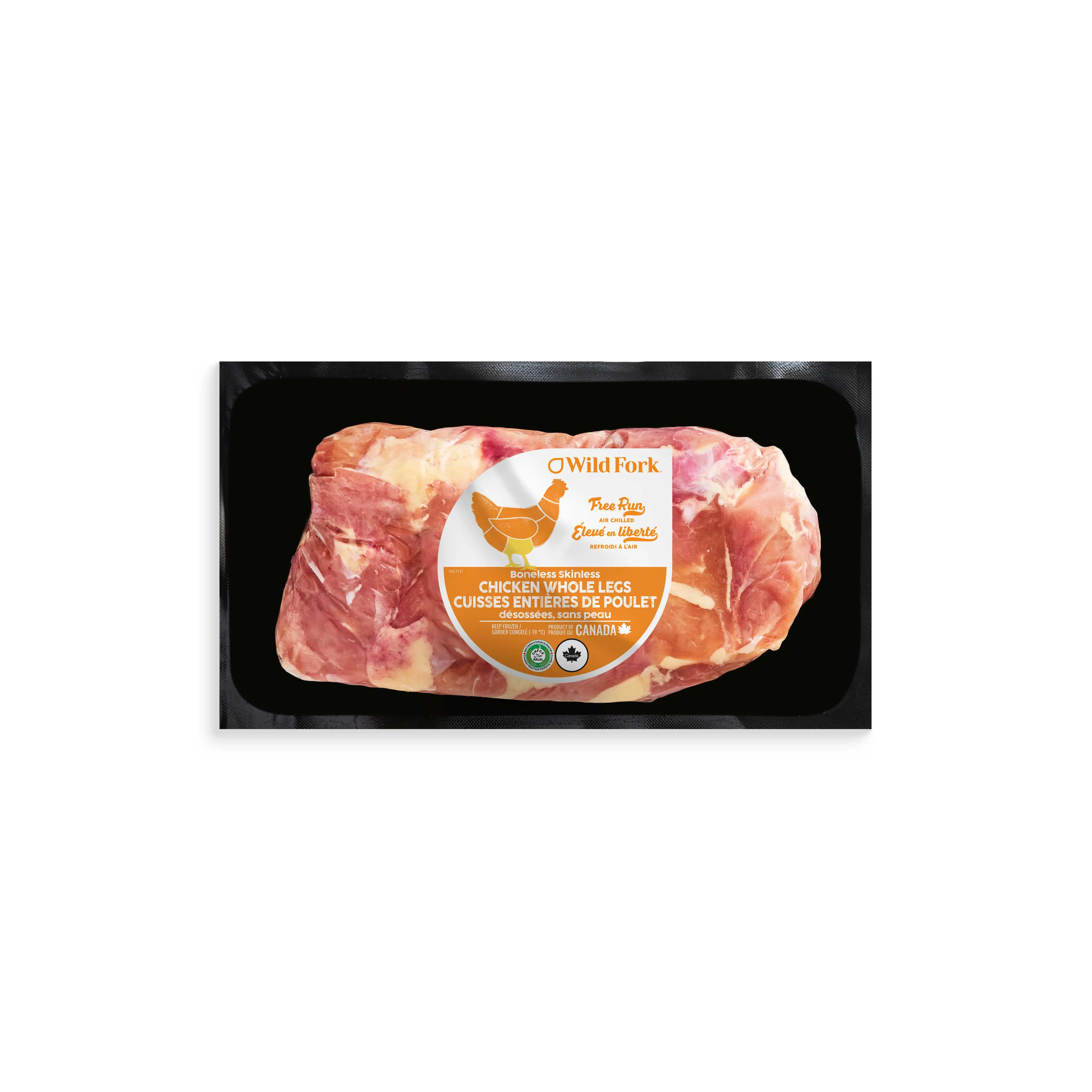 WFC 7117 Chicken LegQuarters BonelessSkinless Product