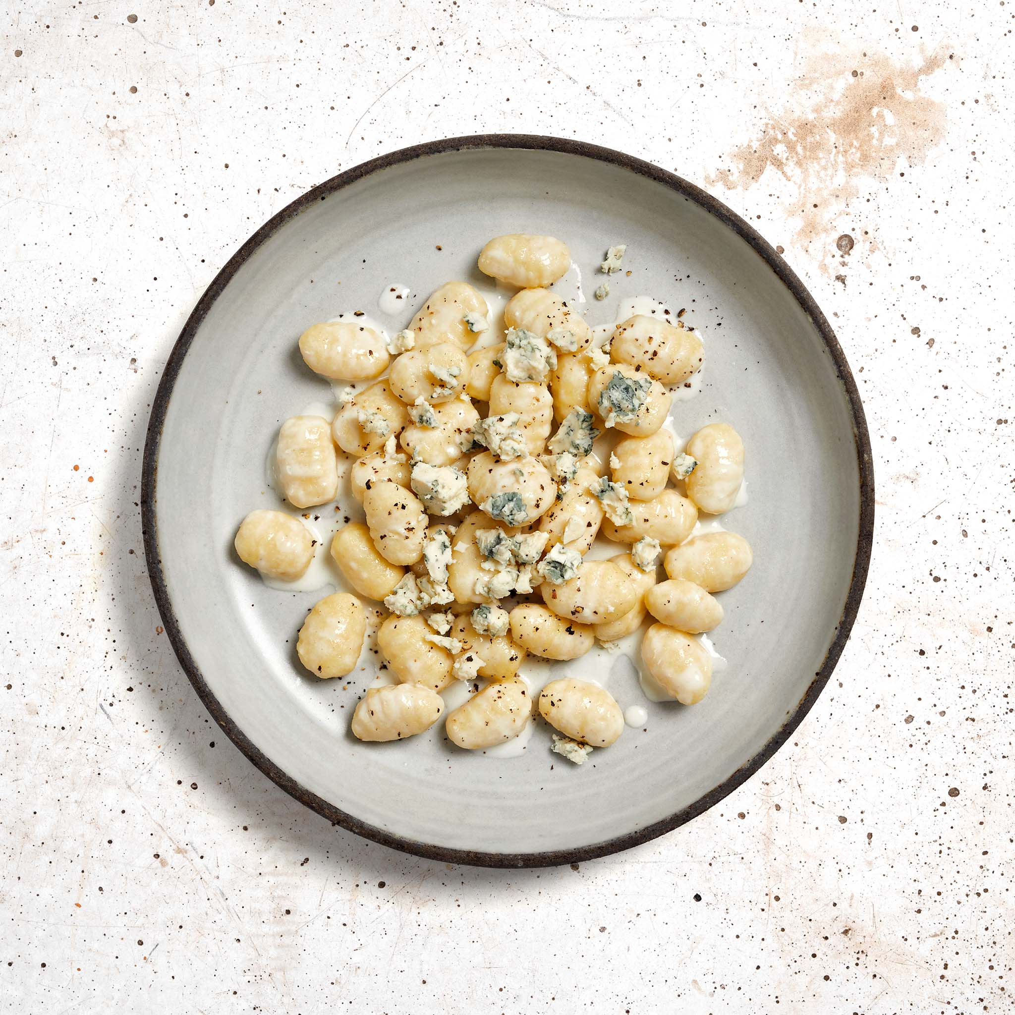 8036 WF PLATED Potato Gnocchi 3 Cheese Ready Meals 