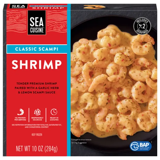 6305 PACKAGED Classic Scampi Shrimp