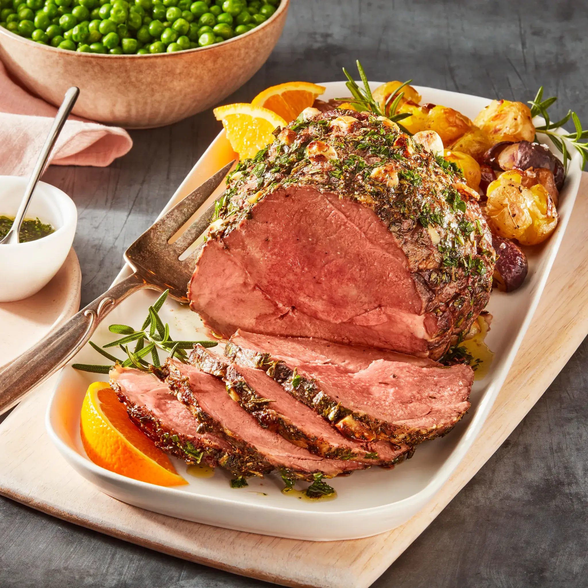 WFC 8029 Lamb Leg BonelessNetted LS
