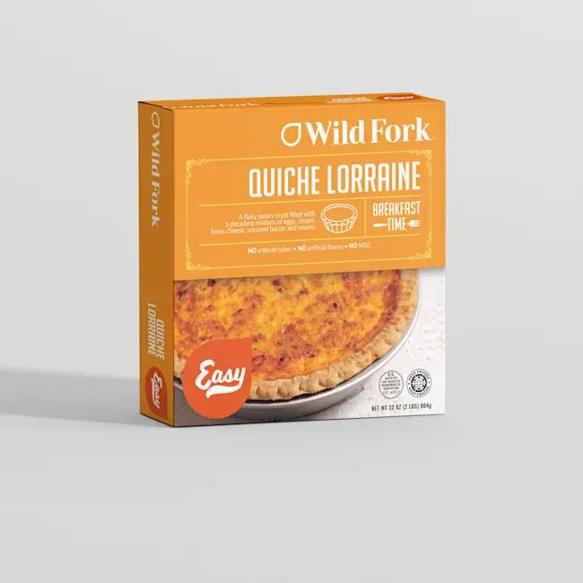 8070 WF PACKAGED Quiche Lorraine READYMEAL