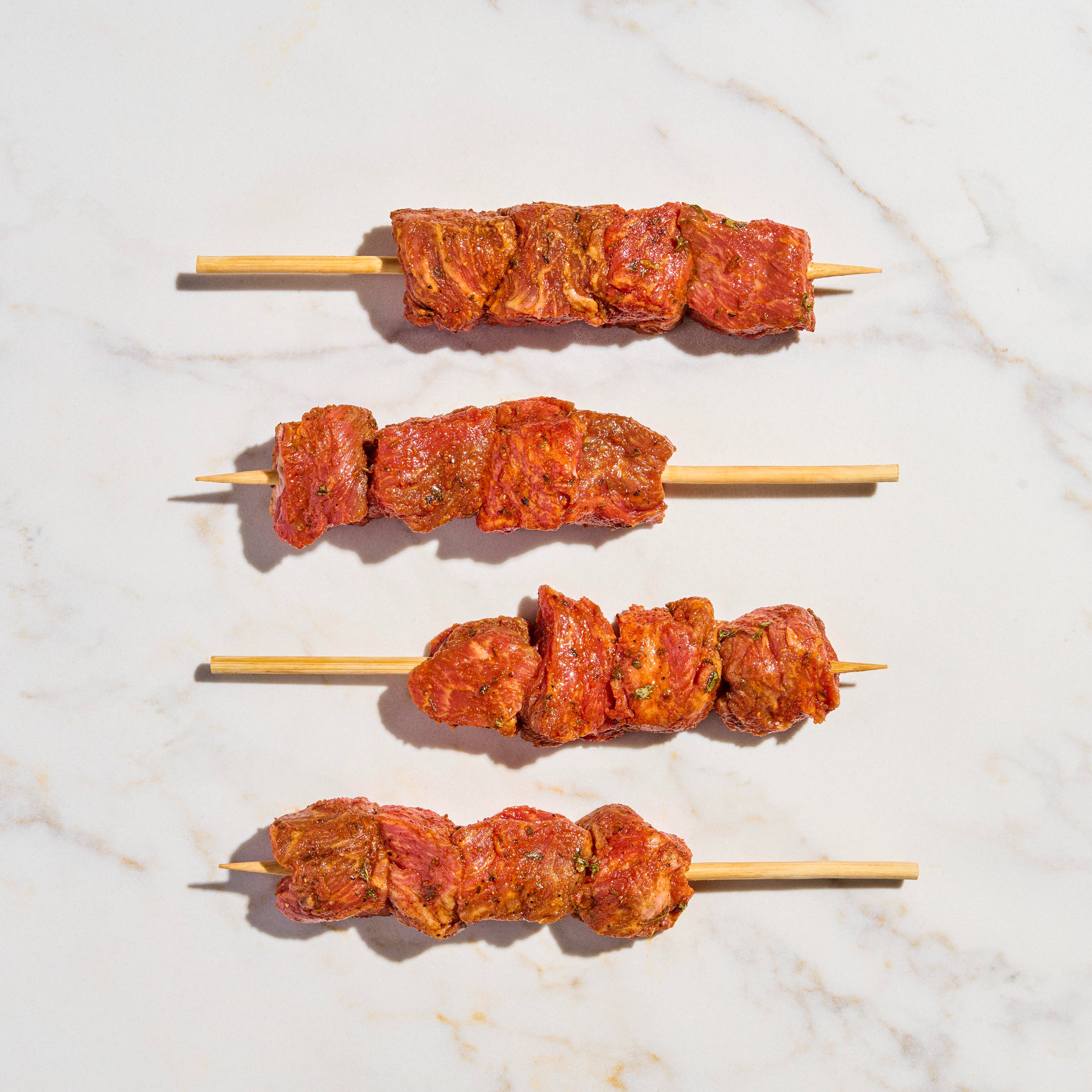 Beef Steakhouse Kebab – Grill Ready Skewers | Wild Fork