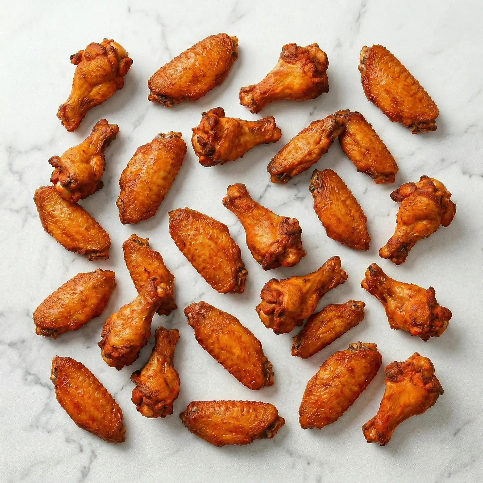 7474 RAW Air Fryer Buffalo Crispy Wings