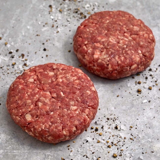 2616 WF RAW Thick Angus Beef Chef Style Burgers Burgers