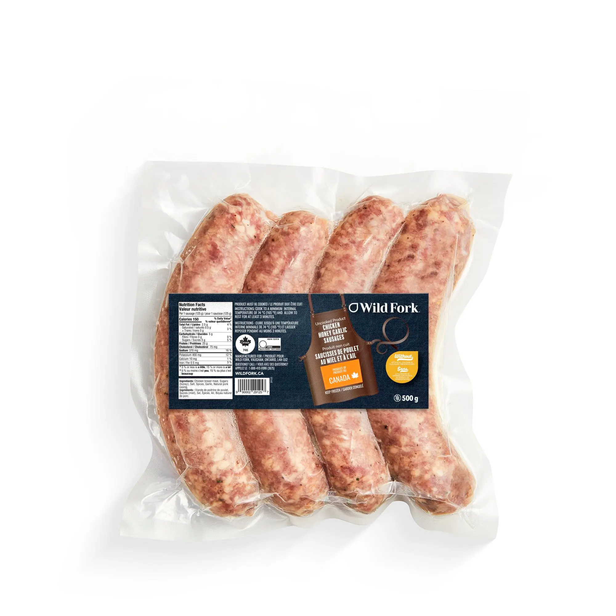 Chicken Honey Garlic Sausages