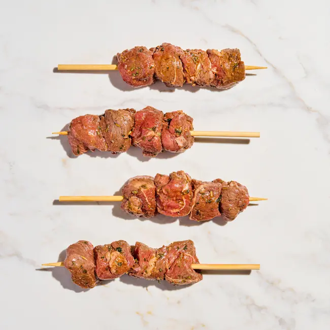 5305 RAW Lamb Lemon & Garlic Kebab