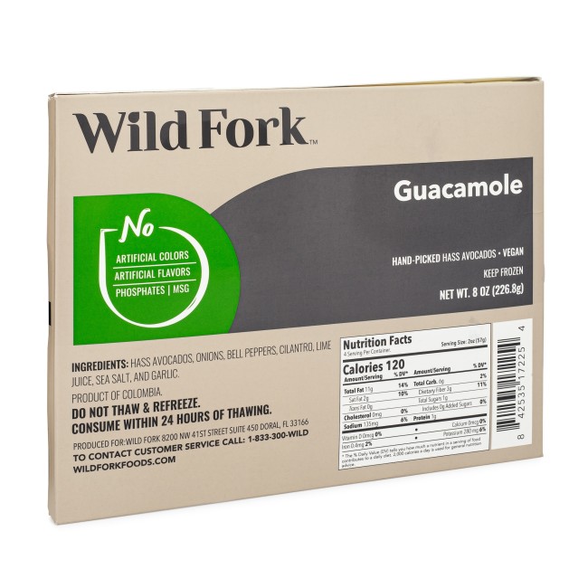 7225 WF PACKAGED Guacamole Fruits and Vegetables