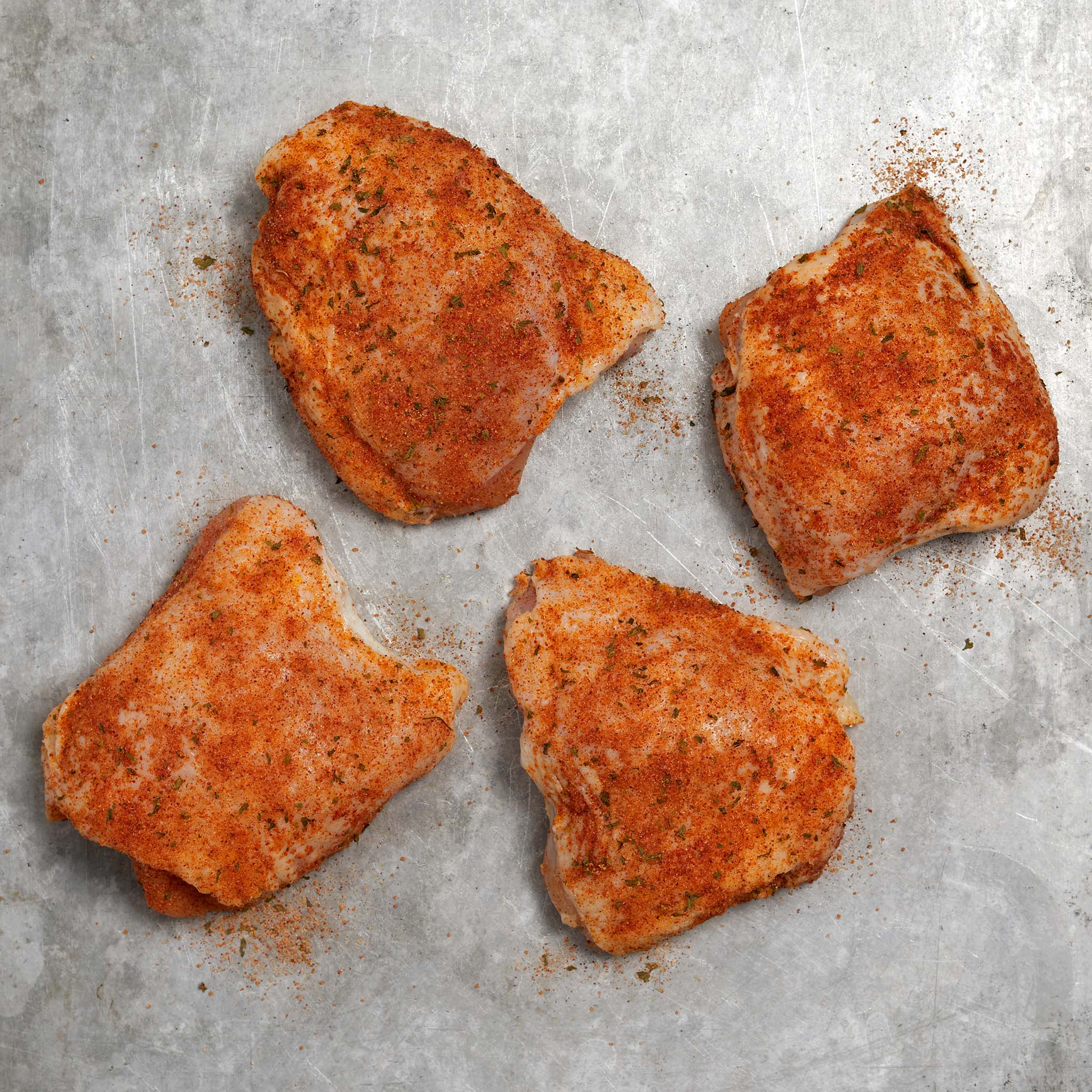 4510 WF Raw Citrus Bone-In Chicken Thighs Poultry